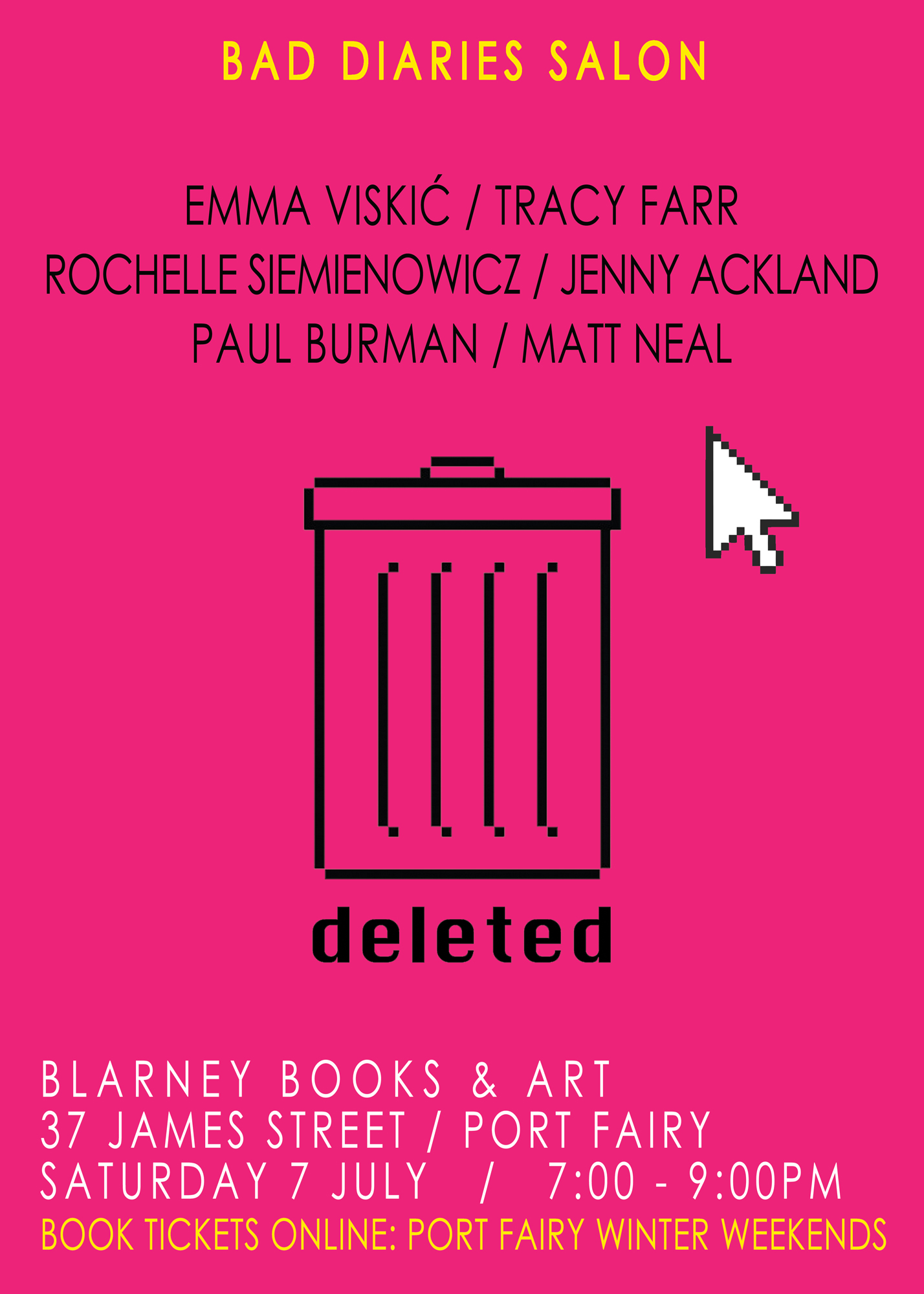 Bad Diaries Salon Port Fairy #DELETED