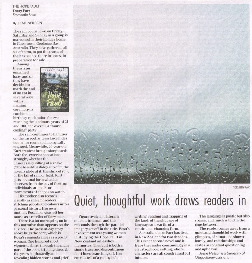 Review of The Hope Fault in the ODT