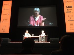 Paula Morris and Fiona Kidman AWF2017